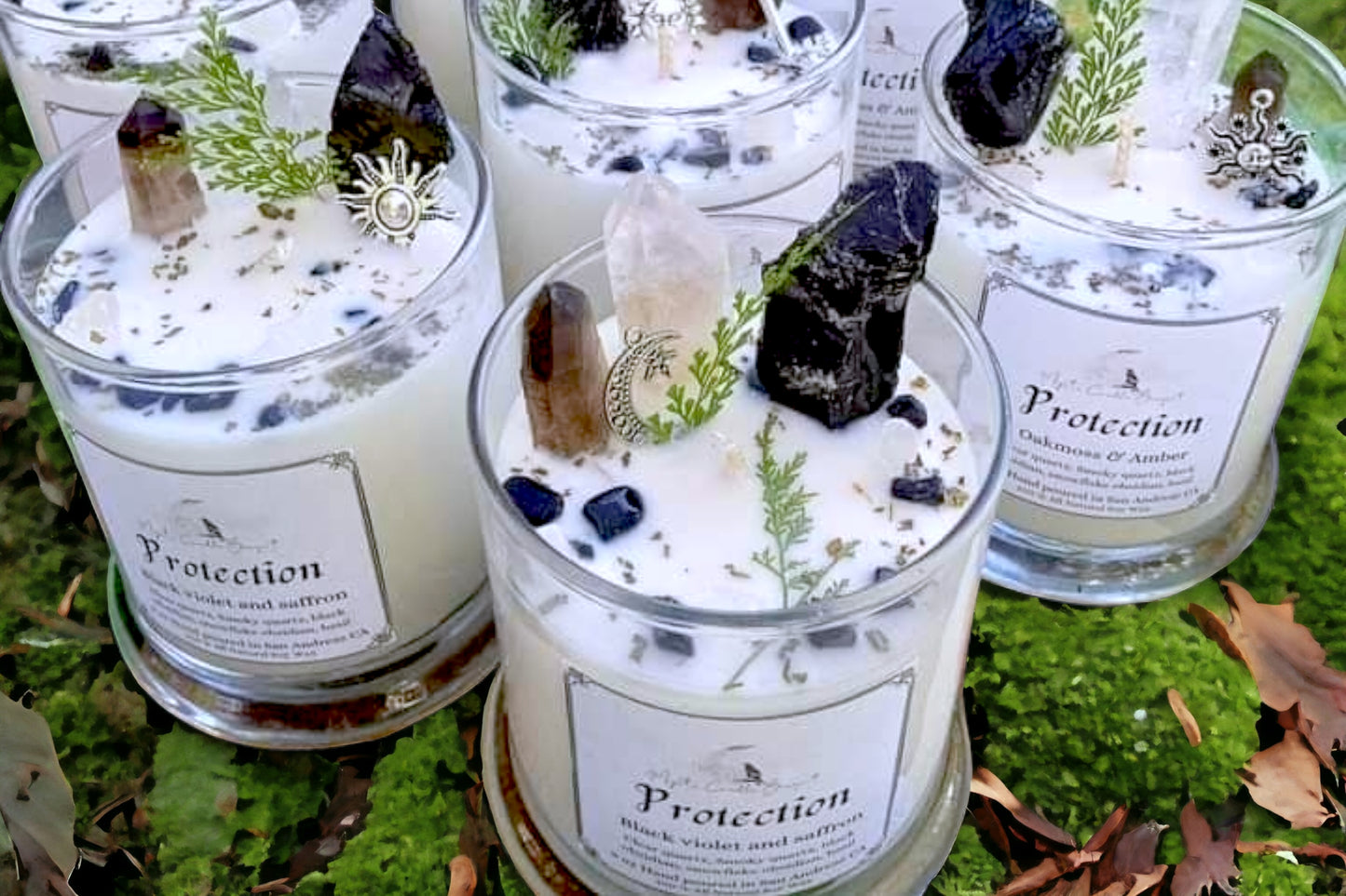 Obsidian Protection Candle